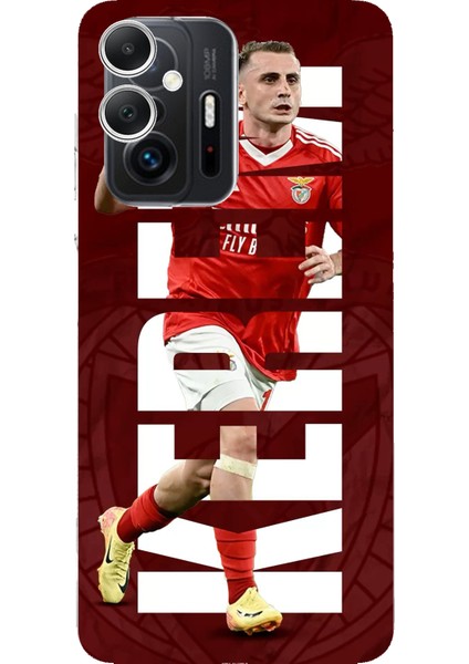Samsung Galaxy A05 Uyumlu Kerem Aktürkoğlu Benfica Baskılı Silikon Kılıf