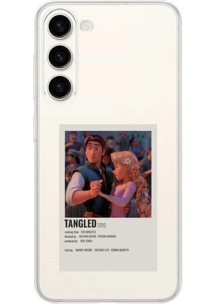 Samsung Galaxy S24 Plus Uyumlu Rapunzel Tangled Tasarımlı Baskılı Silikon Kılıf