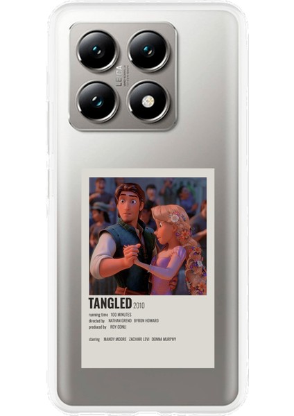 Xiaomi Mi 14T Uyumlu Rapunzel Tangled Tasarımlı Baskılı Silikon Kılıf