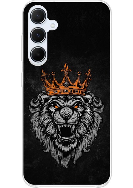 Samsung Galaxy A35 Uyumlu Kurt Ruhu Baskılı Silikon Kılıf