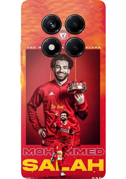 Redmi Note 14 Pro 5g Uyumlu Salah King Kral Tasarımlı Baskılı Silikon Kılıf