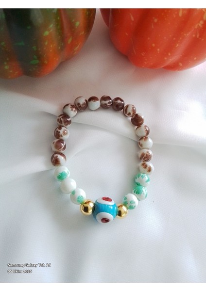 Cam Boncuklu Lastikli Bileklik fiyatları