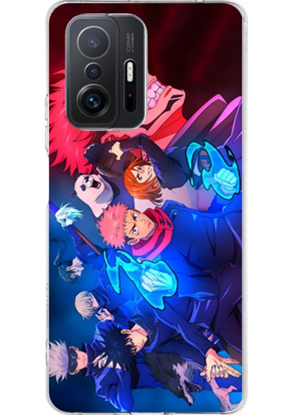 Xiaomi Mi 11T - 11T Pro Uyumlu Jujutsu Kaisen Baskılı Silikon Kılıf