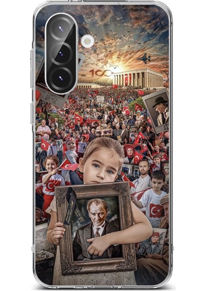 Samsung Galaxy A36 Uyumlu Atatürk Anıtkabir Baskılı Silikon Kılıf