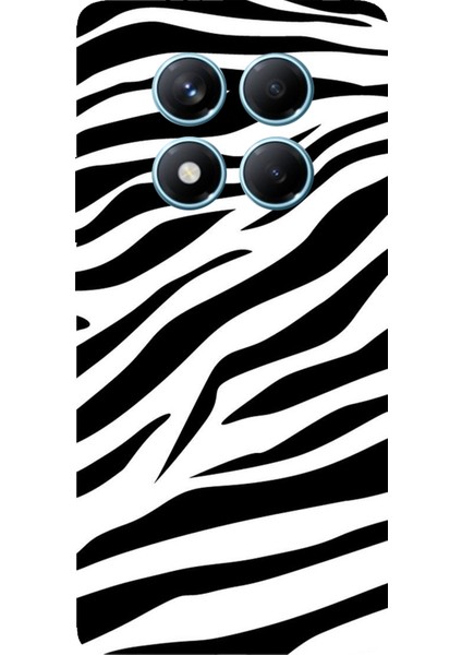 Redmi Note 14 Pro 4g Uyumlu Zebra Tasarımlı Baskılı Silikon Kılıf