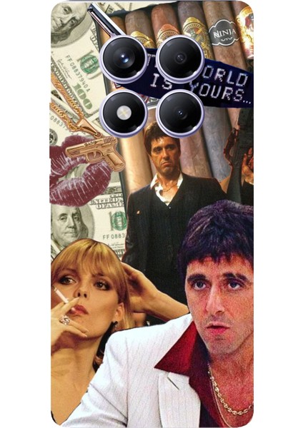 Redmi Note 14 Pro Plus 5g Uyumlu The Worlds Is Yours Tasarımlı Baskılı Silikon Kılıf