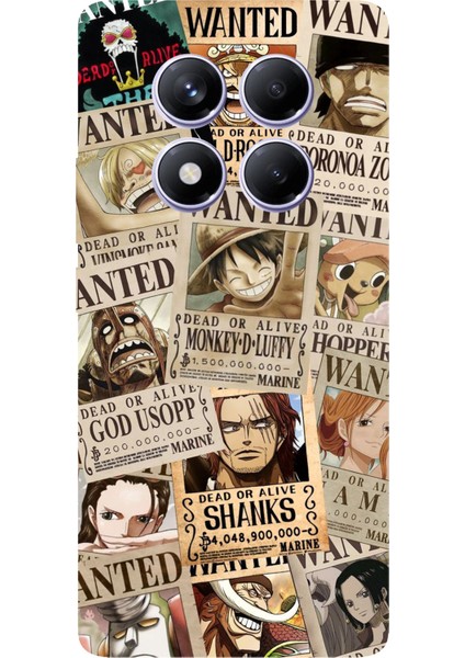 Redmi Note 14 Pro Plus 5g Uyumlu One Piece Gazete Tasarımlı Baskılı Silikon Kılıf