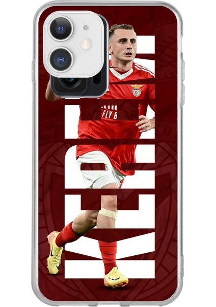 iPhone 11 Uyumlu Kerem Aktürkoğlu Benfica Baskılı Silikon Kılıf