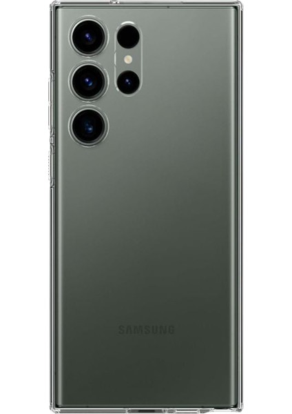 Samsung Galaxy S23 Ultra Uyumlu Şeffaf Silikon Kılıf