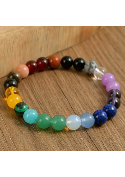 Çakra Doğal Taş Bileklik