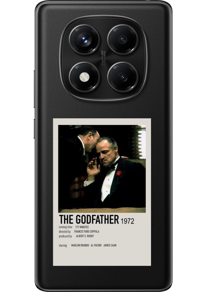 Redmi Note 14 Pro 5g Uyumlu The Godfather Baba Poster Tasarımlı Baskılı Silikon Kılıf