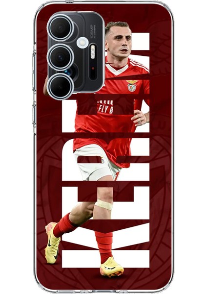 Samsung Galaxy A35 Uyumlu Kerem Aktürkoğlu Benfica Baskılı Silikon Kılıf