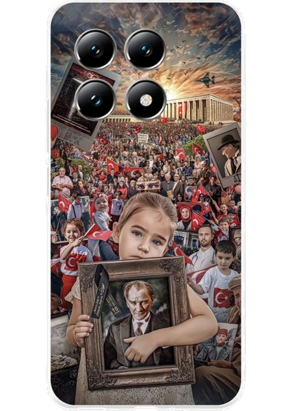 Xiaomi Mi 14T Uyumlu Atatürk Anıtkabir Baskılı Silikon Kılıf