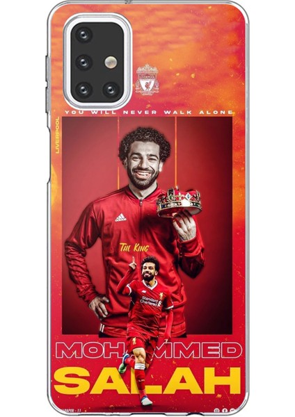 Samsung Galaxy M31S Uyumlu Salah King Kral Tasarımlı Baskılı Silikon Kılıf