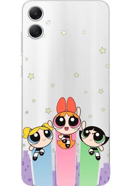 Samsung Galaxy A05 Uyumlu Powerpuff Girls Tasarımlı Baskılı Silikon Kılıf