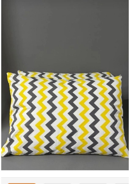 2 Adet Fermuarlı Yastık Kılıfı