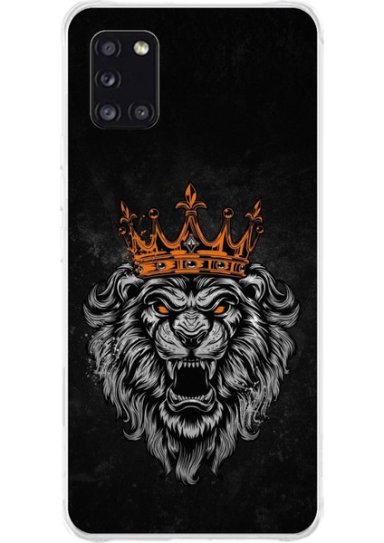 Samsung Galaxy A31 Uyumlu Kurt Ruhu Baskılı Silikon Kılıf