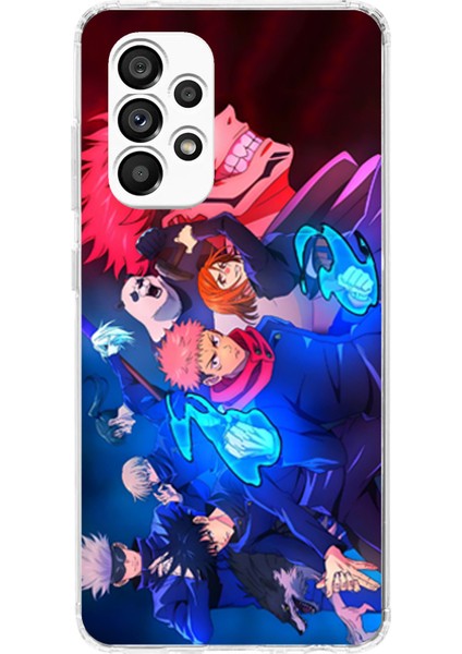 Samsung Galaxy A23 Uyumlu Jujutsu Kaisen Baskılı Silikon Kılıf