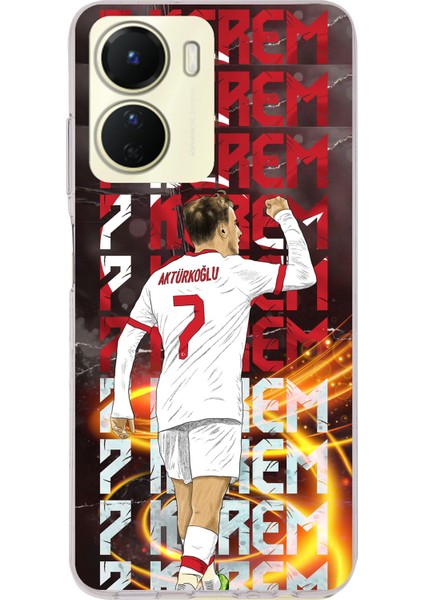 Vivo Y16 Uyumlu Kerem Aktürkoğlu Sevinç Baskılı Silikon Kılıf