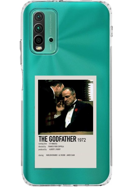 Redmi 9t - Poco M3 Uyumlu The Godfather Baba Poster Tasarımlı Baskılı Silikon Kılıf