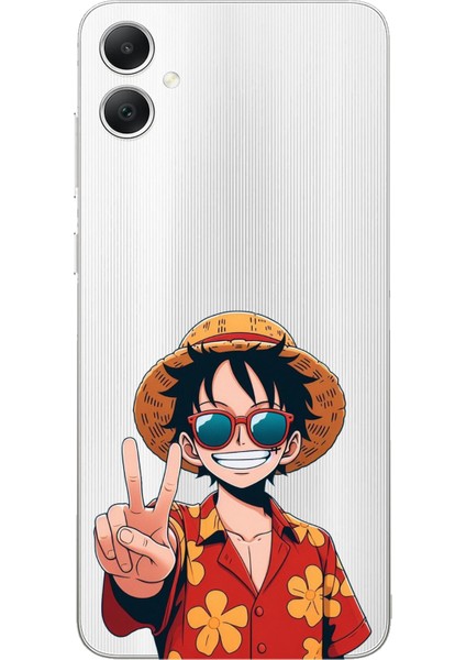 Samsung Galaxy A05 Uyumlu Monkey D. Luffy Tasarımlı Baskılı Silikon Kılıf