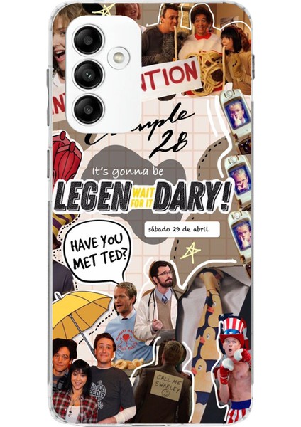 Samsung Galaxy A05S Uyumlu Retro Gazete How I Met Your Mother Tasarımlı Baskılı Silikon Kılıf