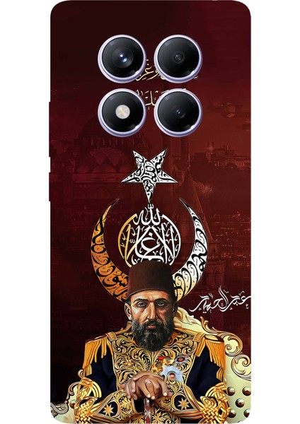 Redmi Note 14 Pro Plus 5g Uyumlu Abdülhamid Han Baskılı Silikon Kılıf