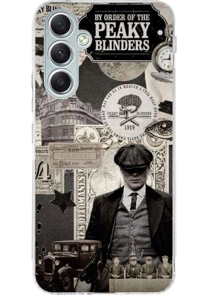 Samsung Galaxy A34 Uyumlu Peaky Blinders Baskılı Silikon Kılıf