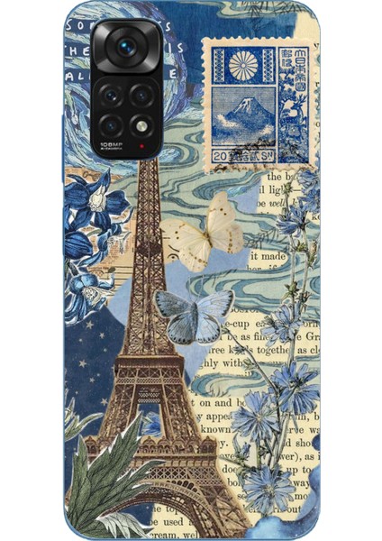 Redmi Note 11 - 11S Uyumlu Paris ve Eyfel Kulesi Baskılı Silikon Kılıf