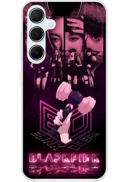Samsung Galaxy A35 Uyumlu Blackpink Poster Baskılı Silikon Kılıf