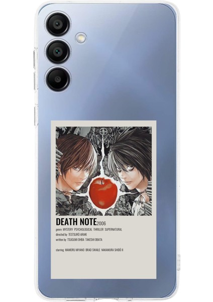 Samsung Galaxy A16 Uyumlu Death Note Poster Tasarımlı Baskılı Silikon Kılıf