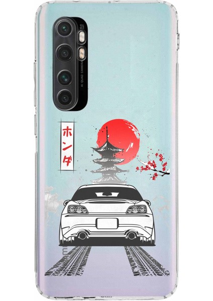 Mi Note 10 Lite Uyumlu S2000 Tasarımlı Baskılı Silikon Kılıf