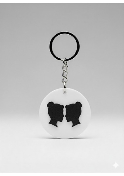 Burç Anahtarlık - Ikizler Burcu