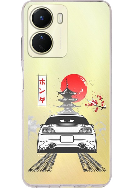 Vivo Y16 Uyumlu S2000 Tasarımlı Baskılı Silikon Kılıf