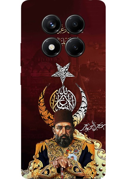 Redmi Note 14 Pro 5g Uyumlu Abdülhamid Han Baskılı Silikon Kılıf