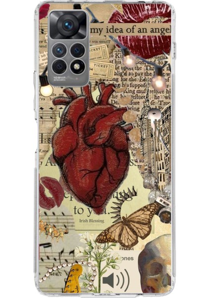 Redmi Note 12 Pro 4g Uyumlu Vampire Diaries Vintage Baskılı Silikon Kılıf