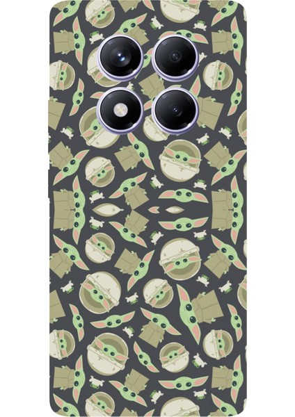 Redmi Note 14 Pro Plus 5g Uyumlu Minik Yodalar Duvar Kağıdı Baskılı Silikon Kılıf