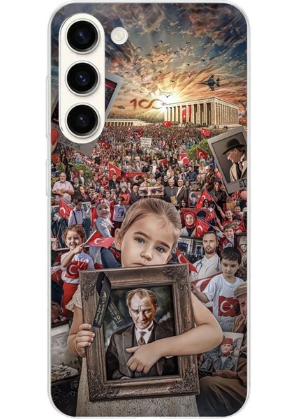 Samsung Galaxy S24 Plus Uyumlu Atatürk Anıtkabir Baskılı Silikon Kılıf