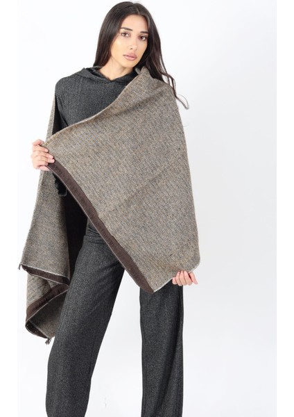 Şık Kullanım Pamuk Polyester Şal-Gri̇ modelleri