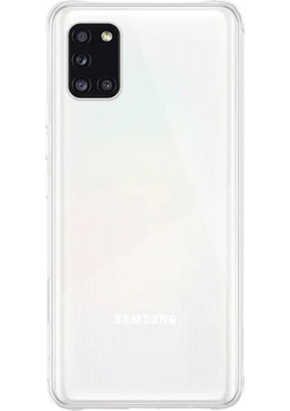 Samsung Galaxy A31 Uyumlu Şeffaf Silikon Kılıf