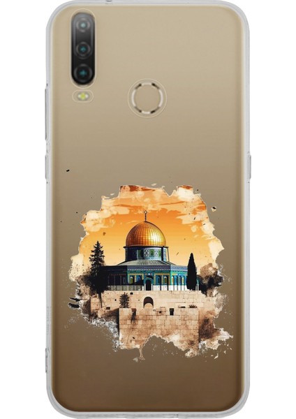 General Mobile Gm 10 Uyumlu Mescid-I Aksa Tasarımlı Baskılı Silikon Kılıf