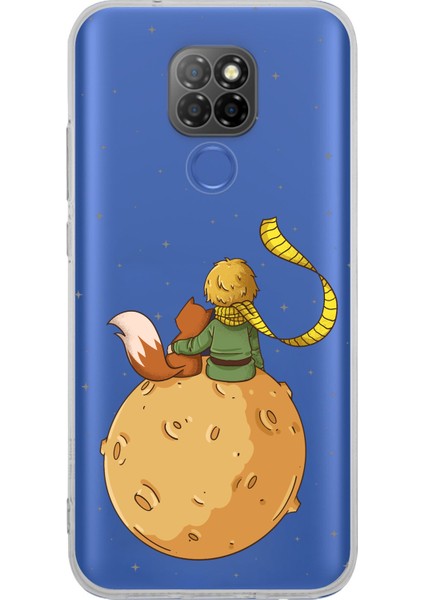 General Mobile Gm 20 Uyumlu Küçük Prens Gezegen Boa Tasarımlı Baskılı Silikon Kılıf