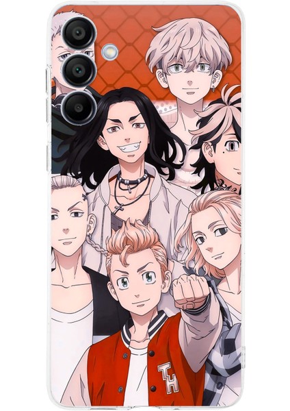 Samsung Galaxy A16 Uyumlu Tokyo Revengers Karakterler Baskılı Silikon Kılıf