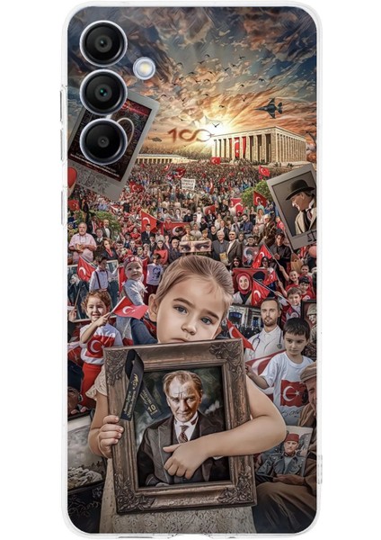 Samsung Galaxy A16 Uyumlu Atatürk Anıtkabir Baskılı Silikon Kılıf