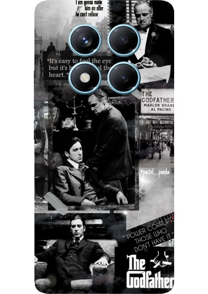 Redmi Note 14 Pro 4g Uyumlu The Godfather Baba Film Tasarımlı Baskılı Silikon Kılıf