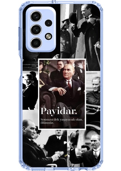 Samsung Galaxy A33 Uyumlu Atatürk Payidar Baskılı Silikon Kılıf