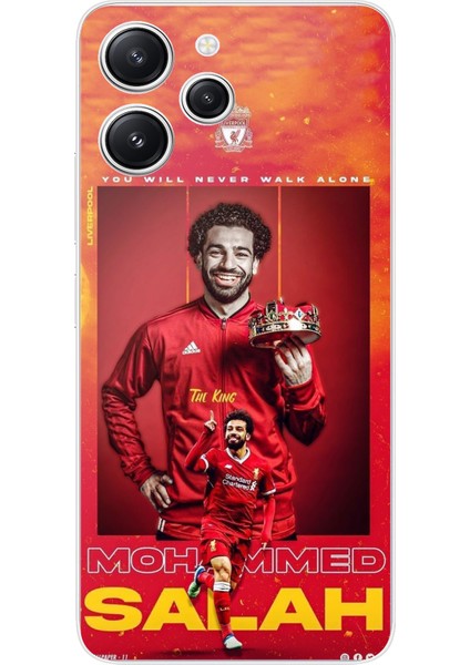 Redmi 12 Uyumlu Salah King Kral Tasarımlı Baskılı Silikon Kılıf
