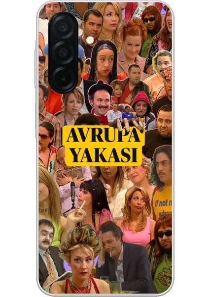 Samsung Galaxy A26 Uyumlu Avrupa Yakası Baskılı Silikon Kılıf