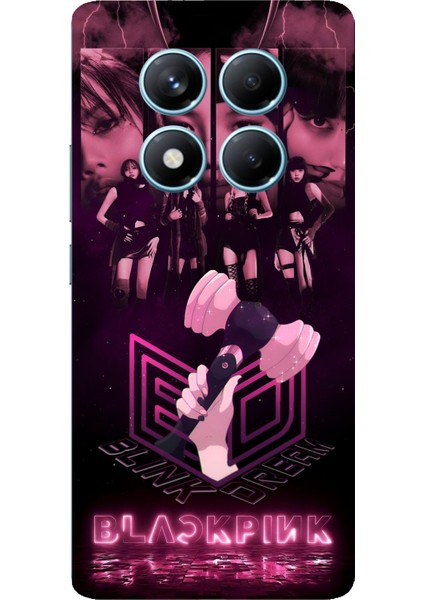 Redmi Note 14 Pro 4g Uyumlu Blackpink Poster Baskılı Silikon Kılıf