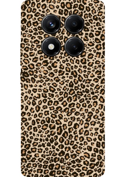 Redmi Note 14 Pro 5g Uyumlu Leopar Tasarımlı Baskılı Silikon Kılıf